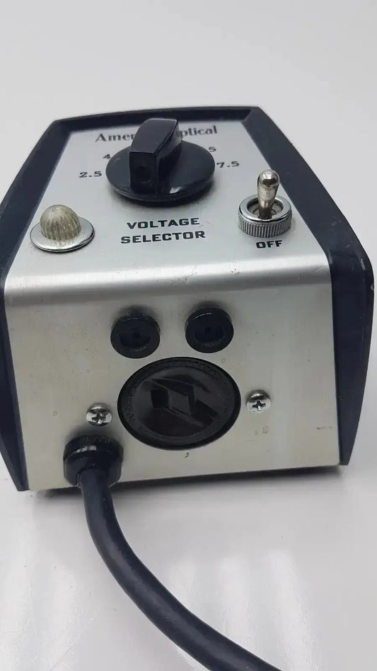 American Optical 11144 Voltage Selector Pri 115V Sec 2.5 to 7.5 V Made in USA Medical Equipment Part, second-hand product photo 2