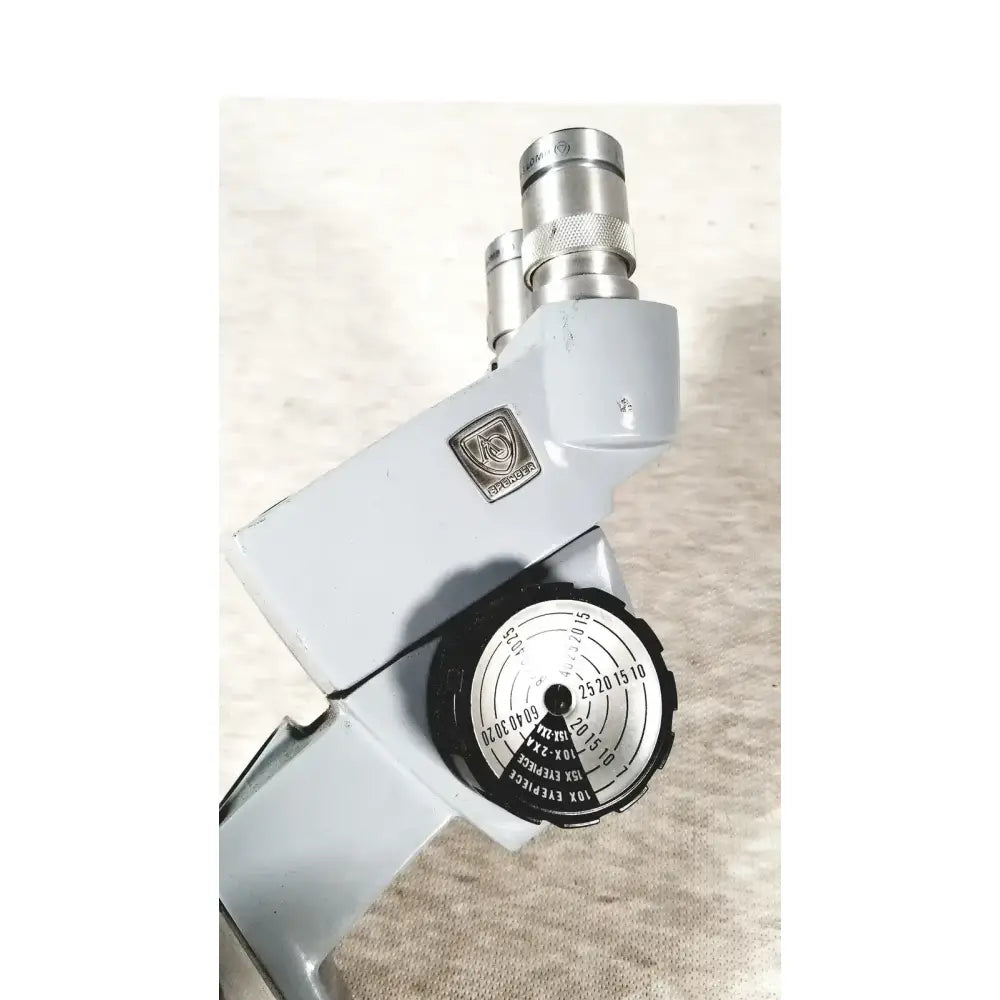 American Optical Binocular Microscope Head For Spencer Microscope Head, second-hand product photo 8