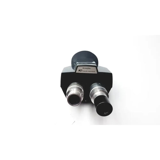 Reuse Medical AMERICAN OPTICAL MICROSTAR 110/120 MICROSCOPE BINOCULAR HEAD WITH EYEPIECES Other Microscope Parts & Accessories, second-hand product photo 1