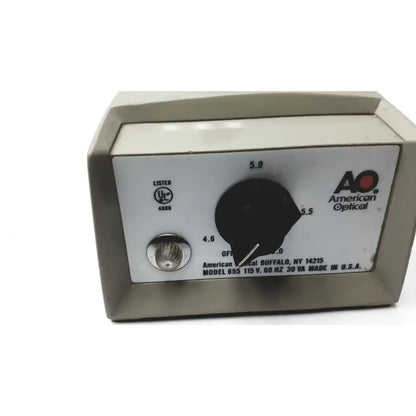 American Optical Model 655, 115V, 60HZ with Microscope Light Source Transformer Microscope Light Source Transformer, second-hand product photo 5