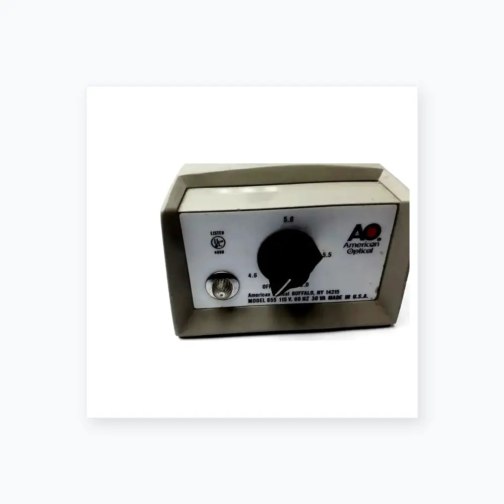 American Optical Model 655, 115V, 60HZ with Microscope Light Source Transformer Microscope Light Source Transformer, second-hand product photo 5