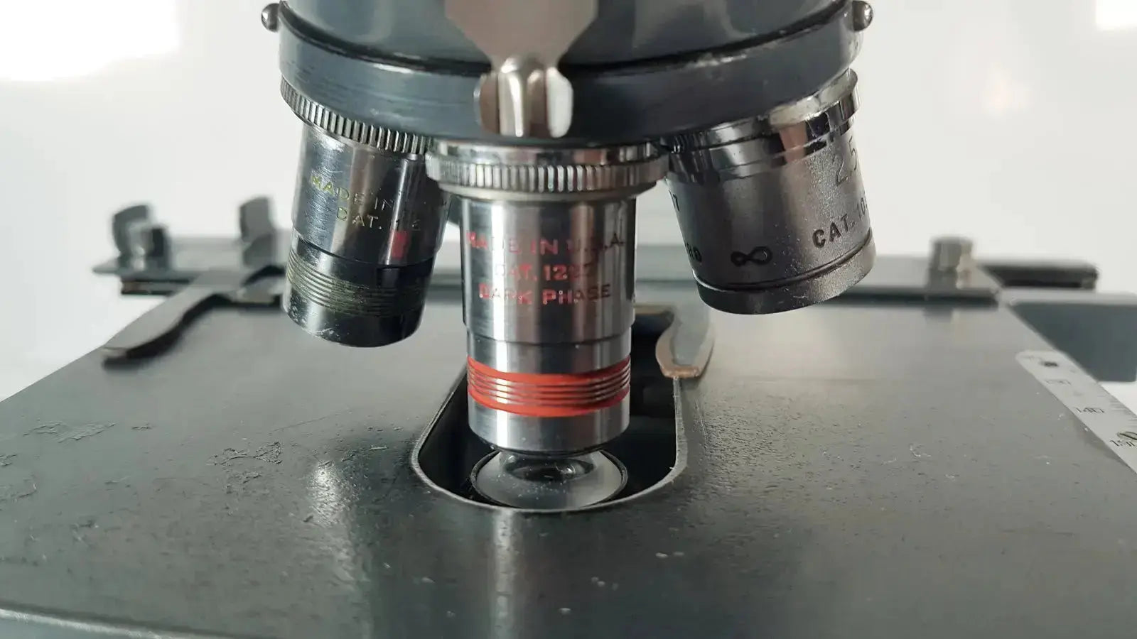 American Optical Spencer Microscope Microscope, as-is (for parts) product photo 7