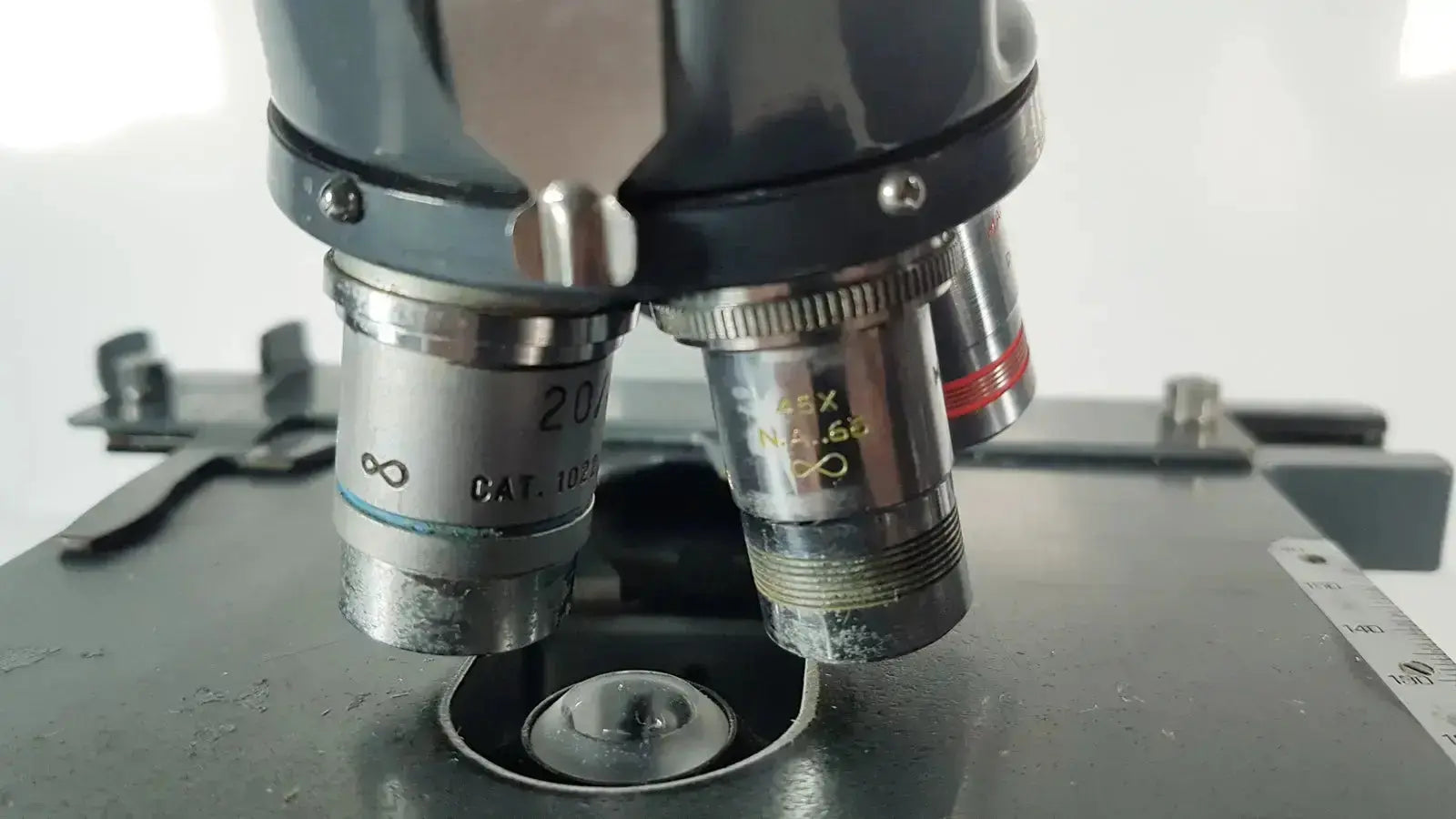 American Optical Spencer Microscope Microscope, as-is (for parts) product photo 6