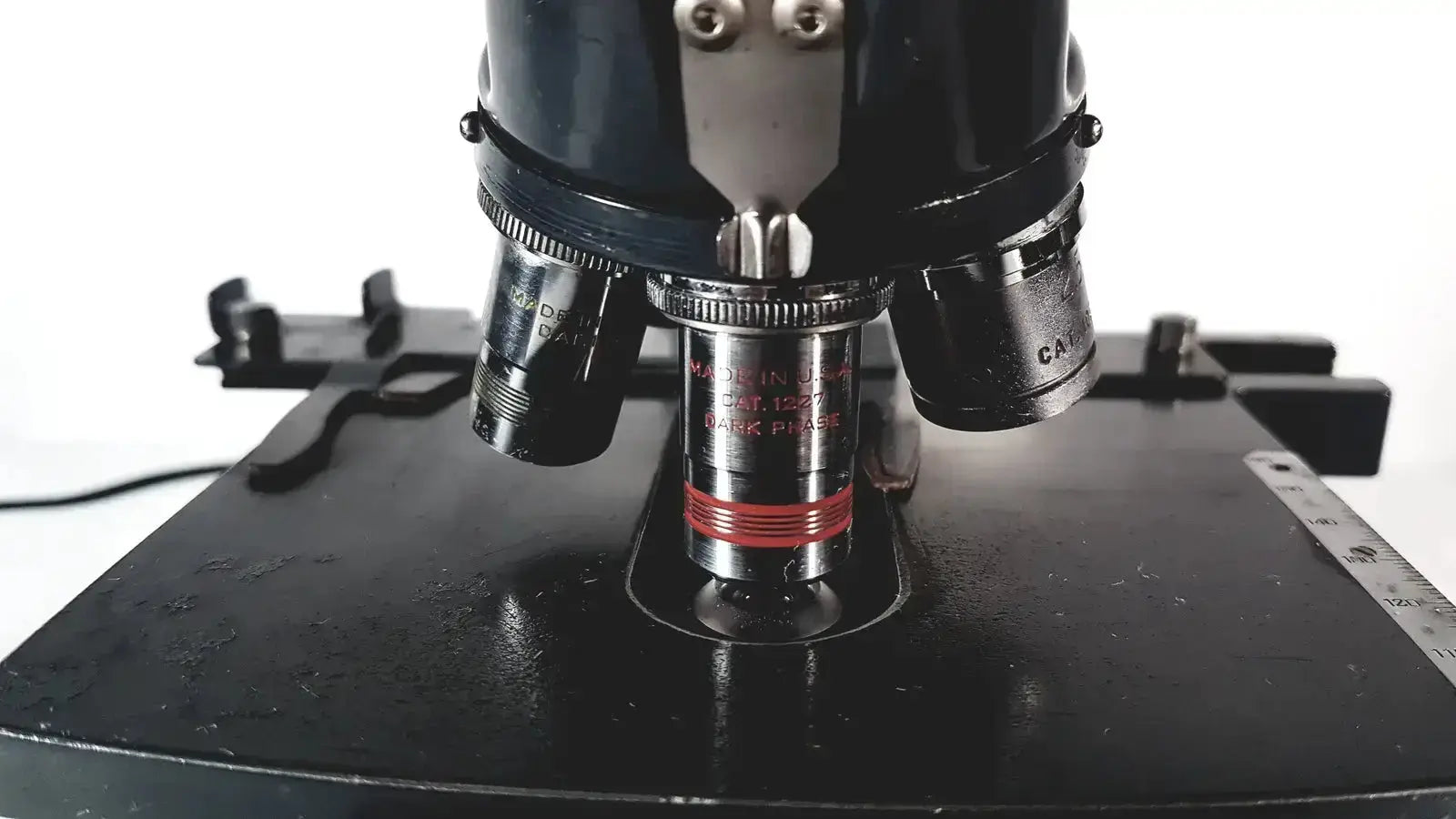 American Optical Spencer Microscope Microscope, as-is (for parts) product photo 2