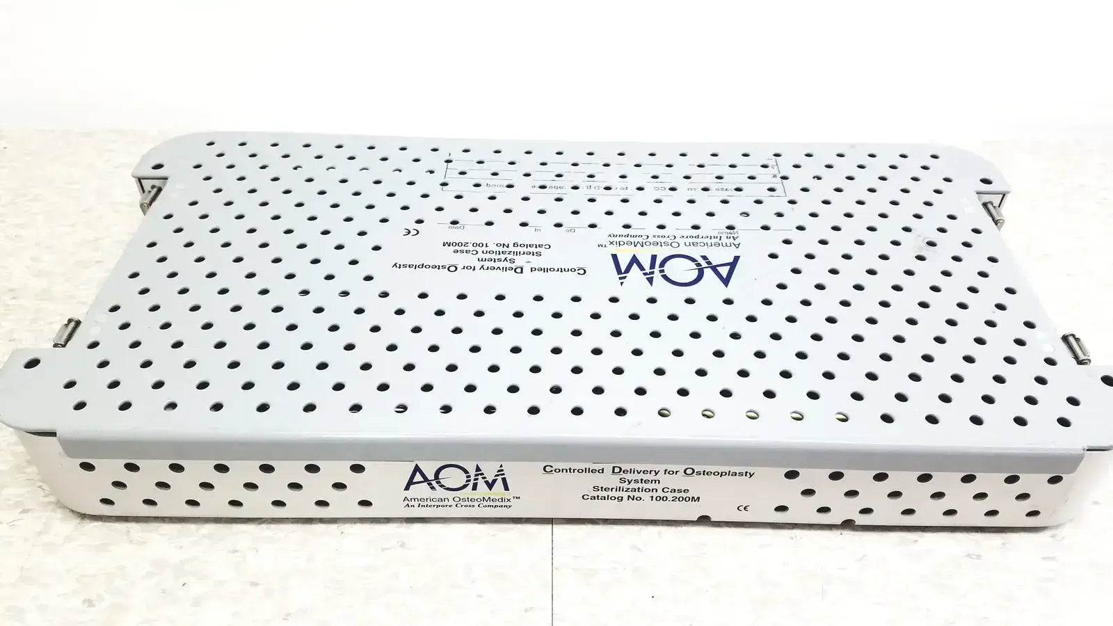 American OsteoMedix Sterilization Case 100.200M Sterilization Case, second-hand product photo 22