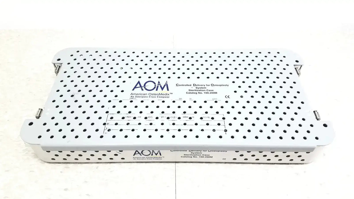American OsteoMedix Sterilization Case 100.200M Sterilization Case, second-hand product photo 21