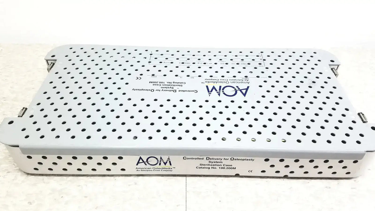 American OsteoMedix Sterilization Case 100.200M Sterilization Case, second-hand product photo 22