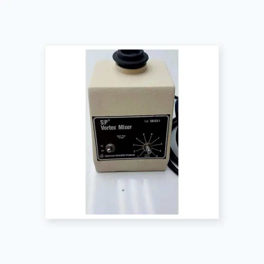 American Scientific SP Vortex Mixer S8223-1 Shaker Vortex Mixer, second-hand product photo 1