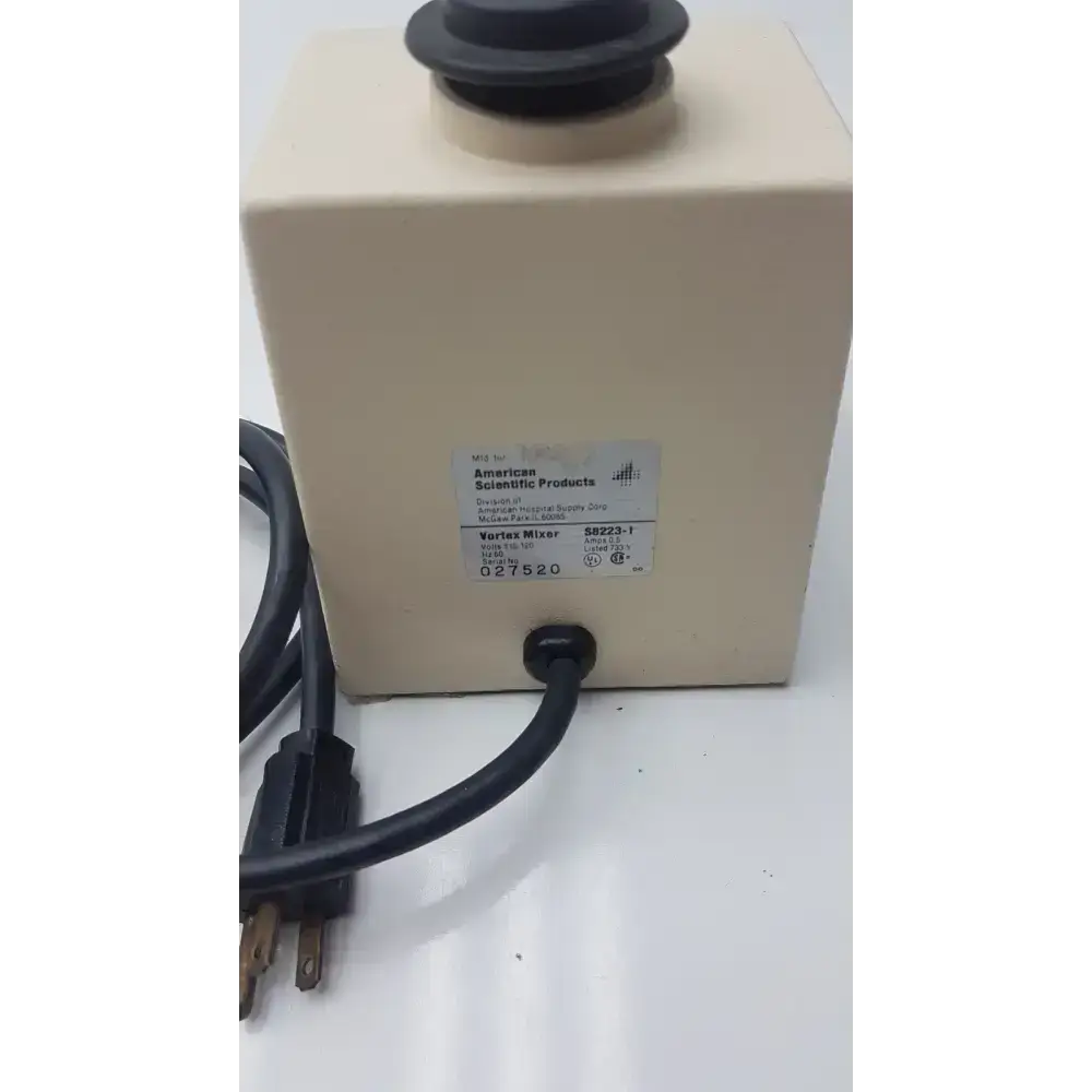 American Scientific SP Vortex Mixer S8223-1 Shaker Vortex Mixer, second-hand product photo 7