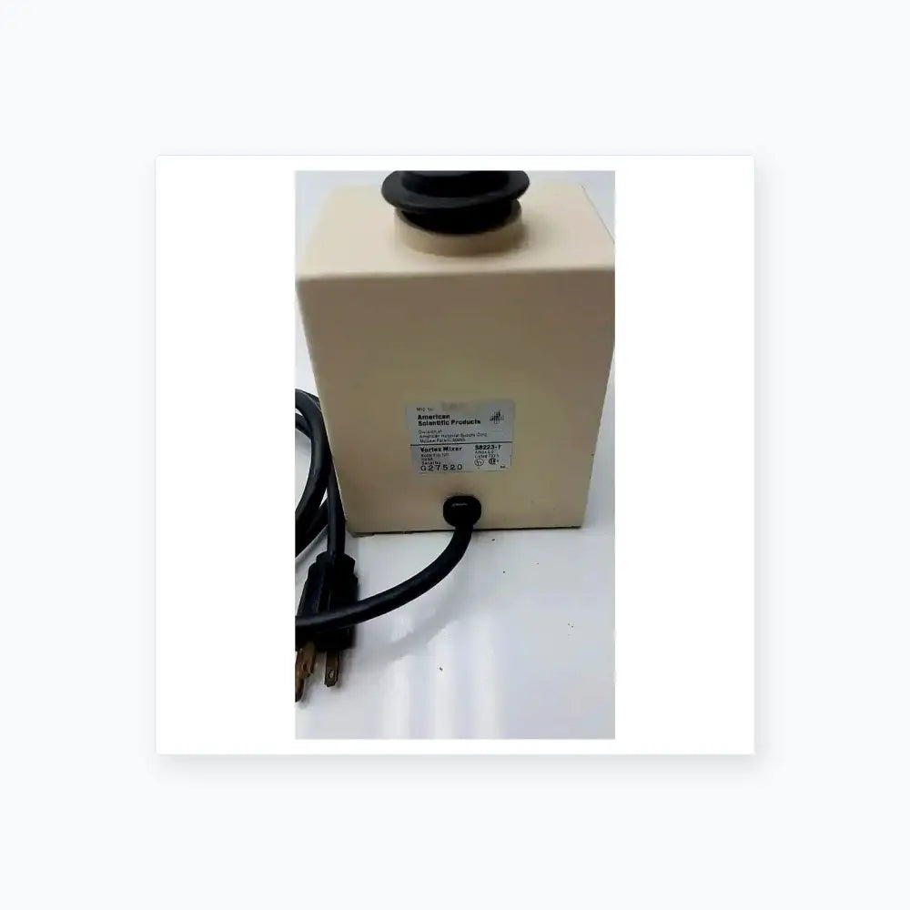 American Scientific SP Vortex Mixer S8223-1 Shaker Vortex Mixer, second-hand product photo 7