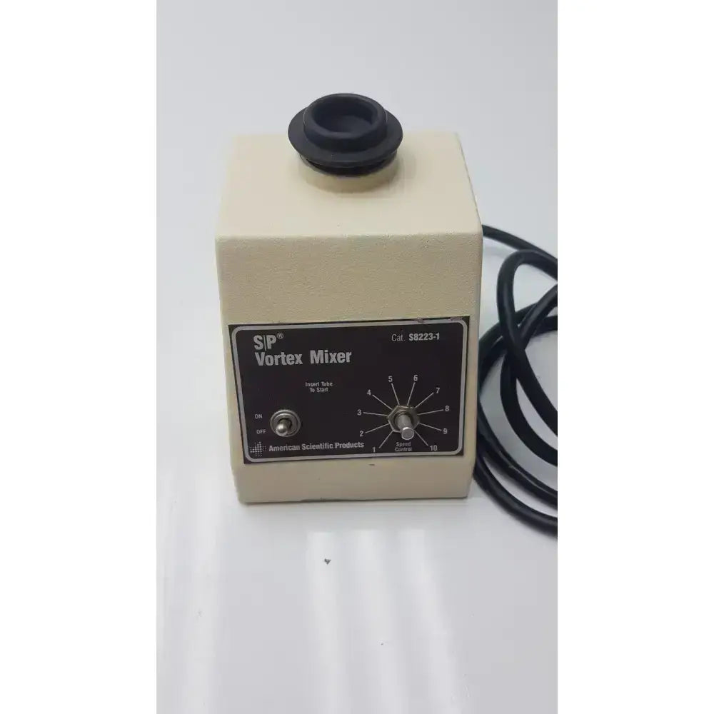 American Scientific SP Vortex Mixer S8223-1 Shaker Vortex Mixer, second-hand product photo 2