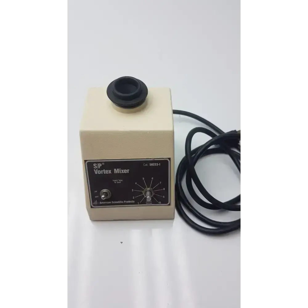 American Scientific SP Vortex Mixer S8223-1 Shaker Vortex Mixer, second-hand product photo 3