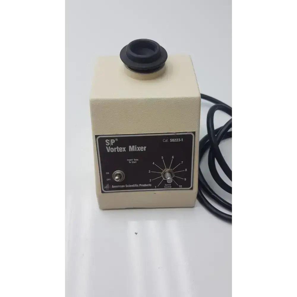 American Scientific SP Vortex Mixer S8223-1 Shaker Vortex Mixer, second-hand product photo 2