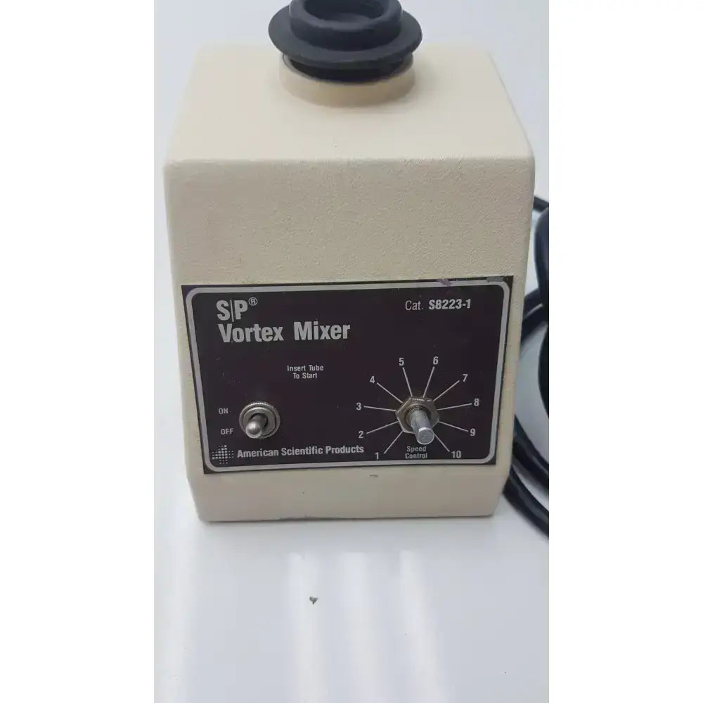 American Scientific SP Vortex Mixer S8223-1 Shaker Vortex Mixer, second-hand product photo 1