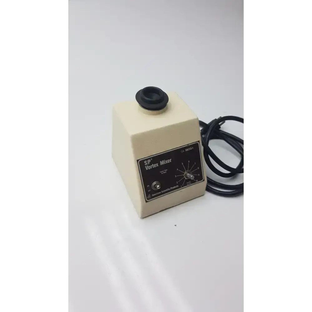American Scientific SP Vortex Mixer S8223-1 Shaker Vortex Mixer, second-hand product photo 5