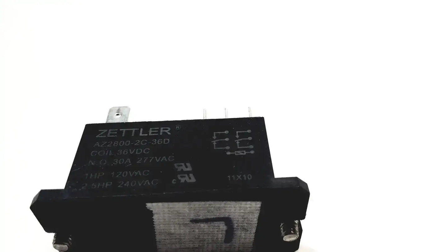 American Zettler AZ2800-2C-36D Relay Coil 30A 277VAC 36VDC Relay, second-hand product photo 7