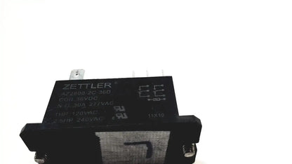 American Zettler AZ2800-2C-36D Relay Coil 30A 277VAC 36VDC Relay, second-hand product photo 7