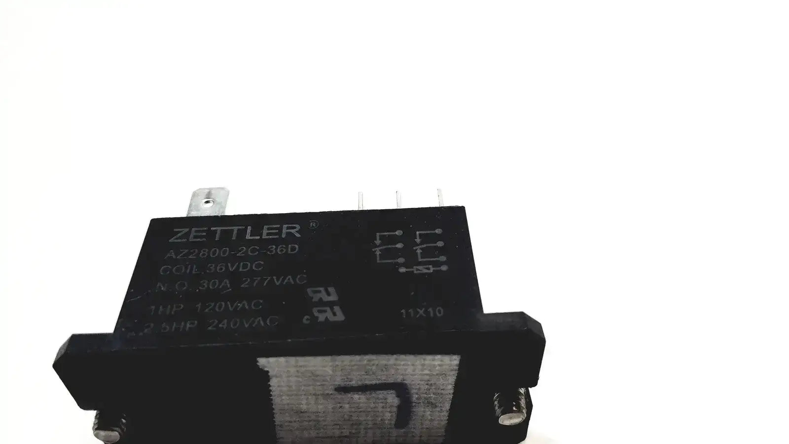 American Zettler AZ2800-2C-36D Relay Coil 30A 277VAC 36VDC Relay, second-hand product photo 7