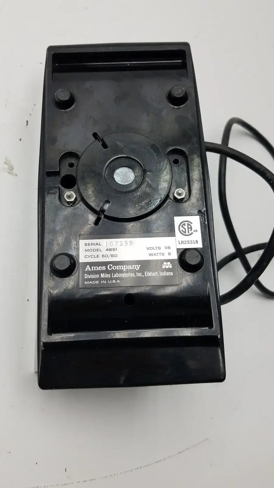 Ames Aliquot Mixer Model 4651 Miles Lab Laboratory Mixer, second-hand product photo 8