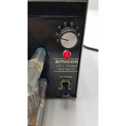 Amicon Model LP-1 Peristaltic Pump + Cole Parmer Pump Heads 7015 Peristaltic Pump, second-hand product photo 2
