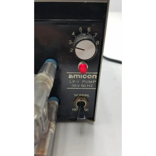 Amicon Model LP-1 Peristaltic Pump + Cole Parmer Pump Heads 7015 Peristaltic Pump, second-hand product photo 2