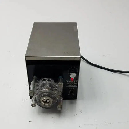 Amicon Model LP-1 Peristaltic Pump + Cole Parmer Pump Heads 7015 Peristaltic Pump, second-hand product photo 1