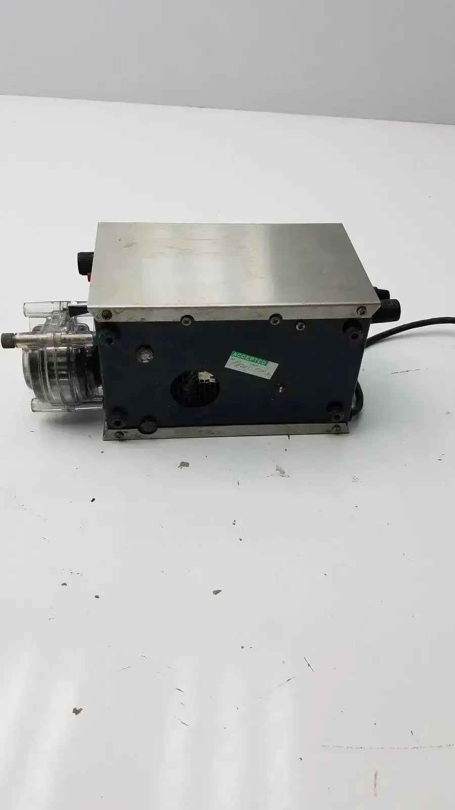 Amicon Model LP-1 Peristaltic Pump + Cole Parmer Pump Heads 7015 Peristaltic Pump, second-hand product photo 9