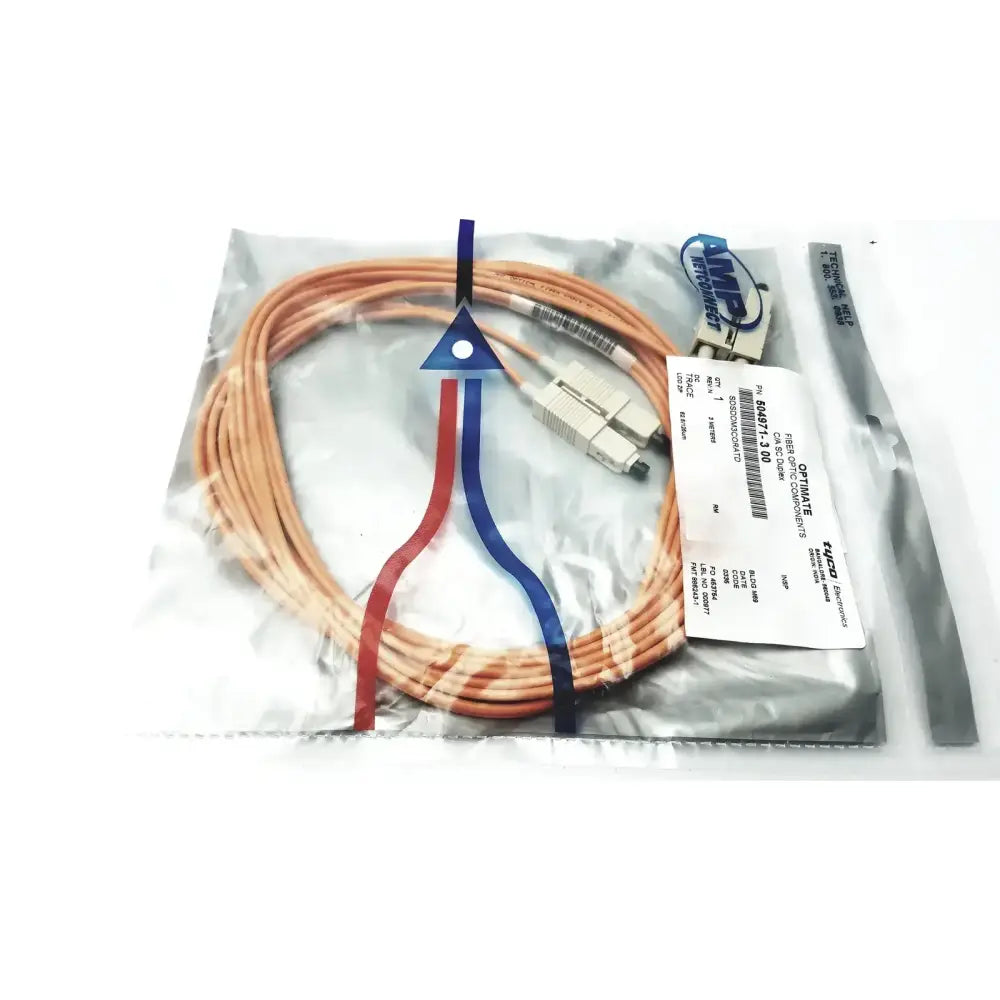 AMP Optimate Fiber Optic Components OF/A SC Duplex 504871-3-00 Fiber Optic Component, new product photo 3