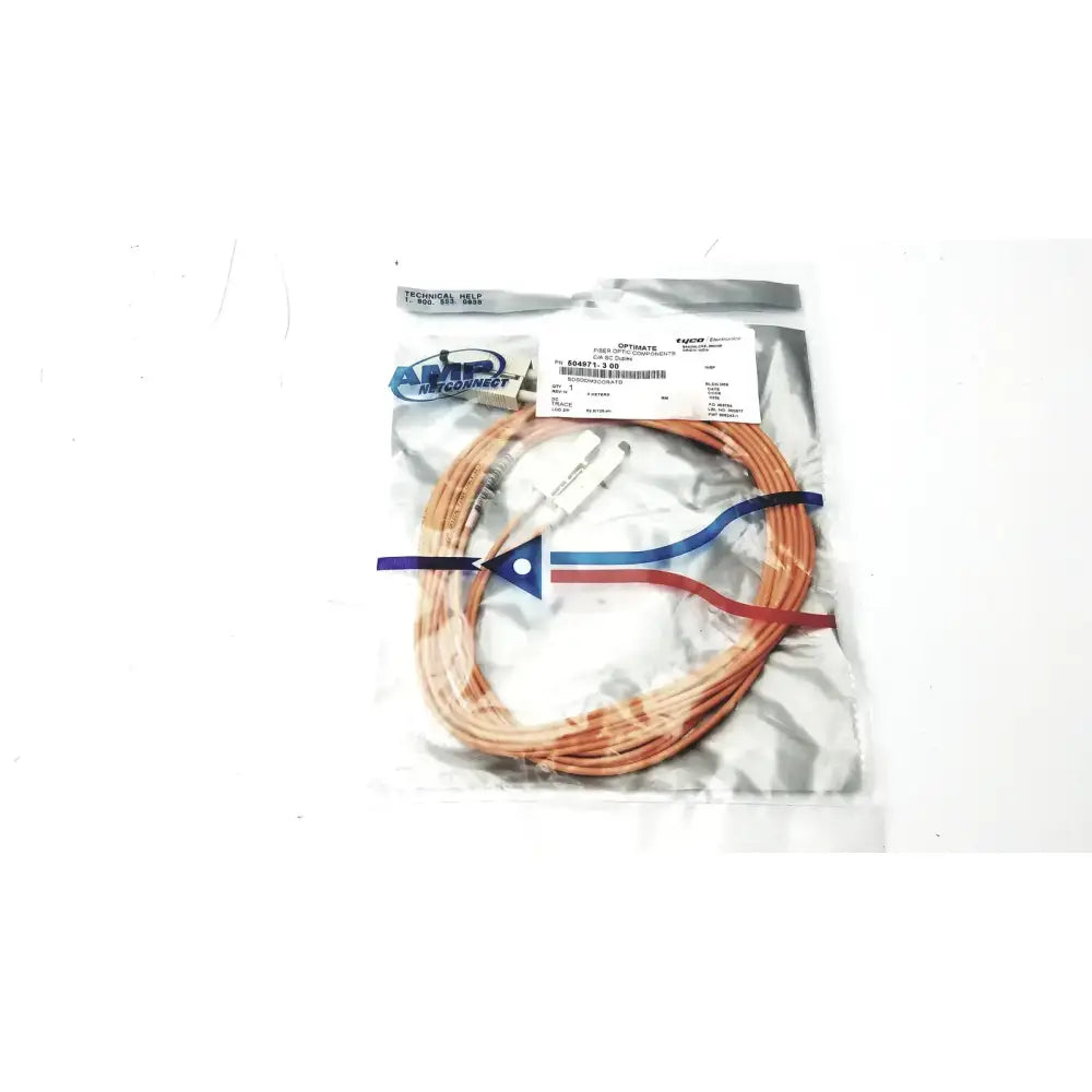 AMP Optimate Fiber Optic Components OF/A SC Duplex 504871-3-00 Fiber Optic Component, new product photo 1