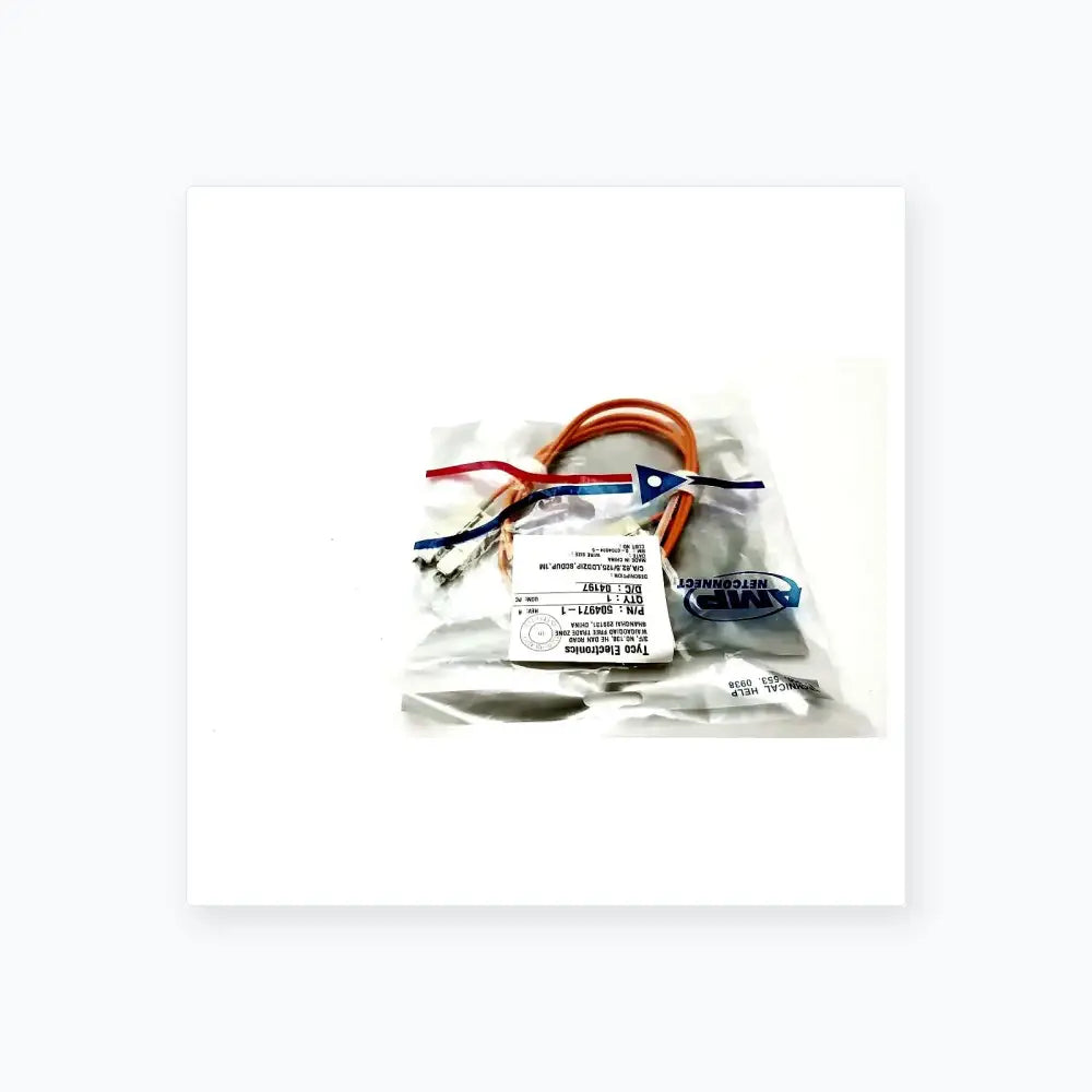 AMP Tyco Electronics Cable 504971-1 C/A,62.5/125, LDDZIP, SCDUP,1M Fiber Optic Cable, second-hand product photo 4