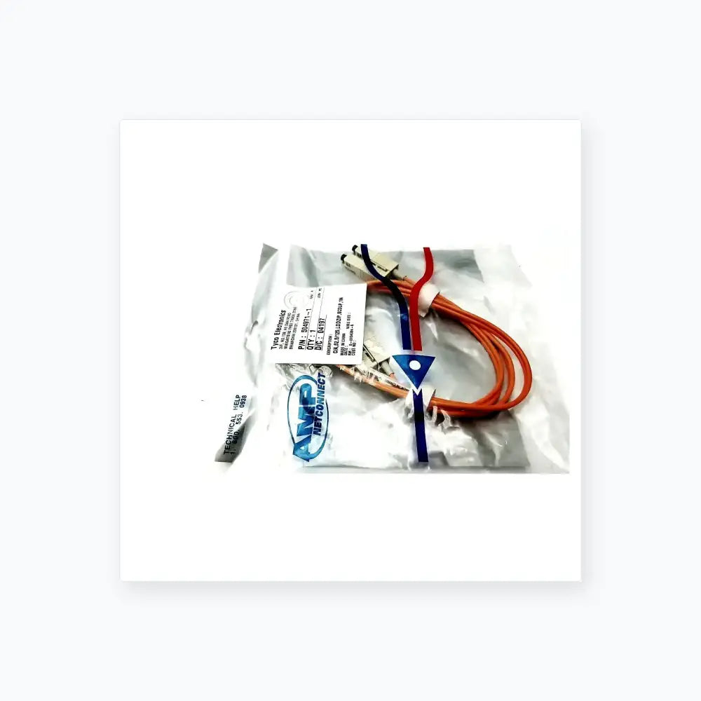 AMP Tyco Electronics Cable 504971-1 C/A,62.5/125, LDDZIP, SCDUP,1M Fiber Optic Cable, second-hand product photo 5