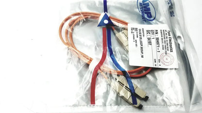 AMP Tyco Electronics Cable 504971-1 C/A,62.5/125, LDDZIP, SCDUP,1M Fiber Optic Cable, second-hand product photo 3