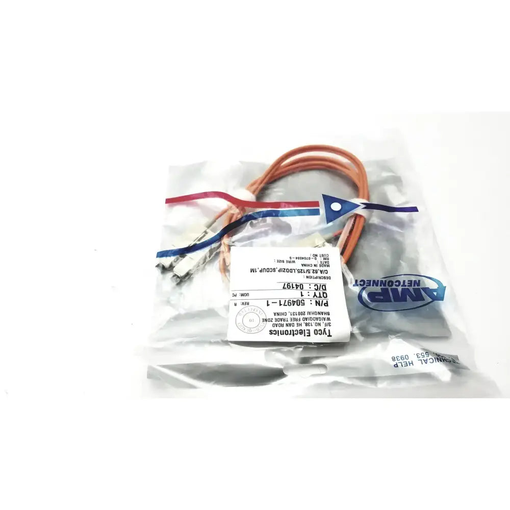 AMP Tyco Electronics Cable 504971-1 C/A,62.5/125, LDDZIP, SCDUP,1M Fiber Optic Cable, second-hand product photo 4
