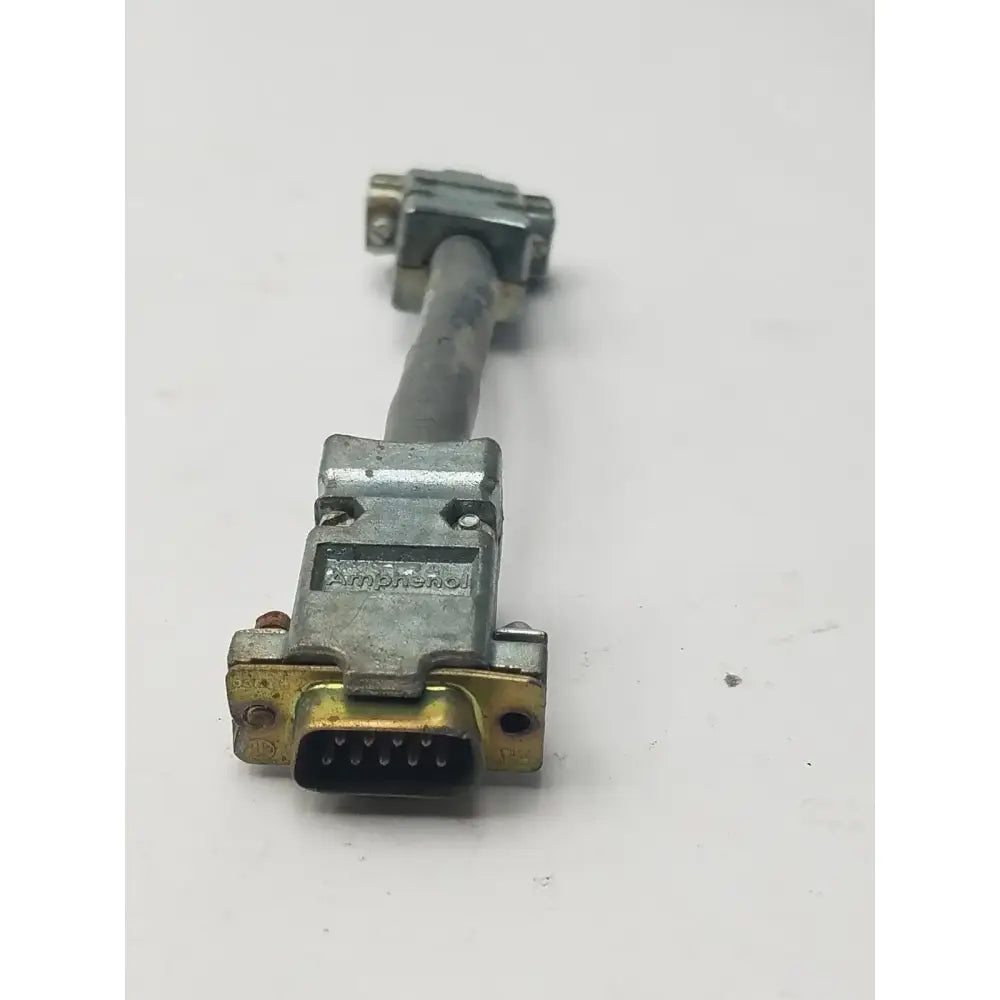 Amphenol 9-pin Male DB9 Connector Null Modem Cable Serial Communication Cable, second-hand product photo 1