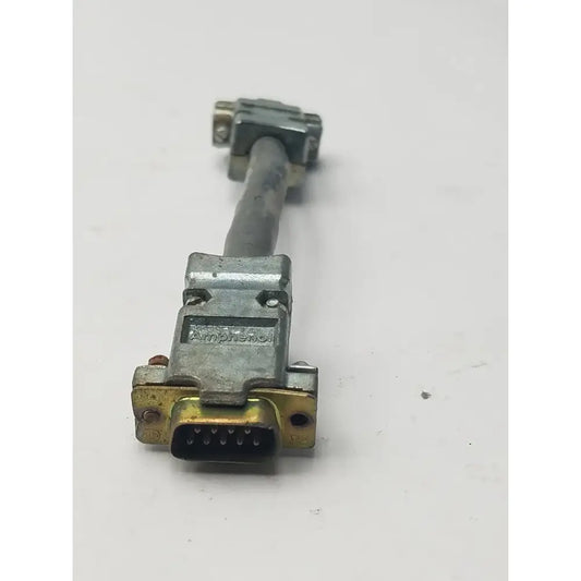 Amphenol 9-pin Male DB9 Connector Null Modem Cable Serial Communication Cable, second-hand product photo 1