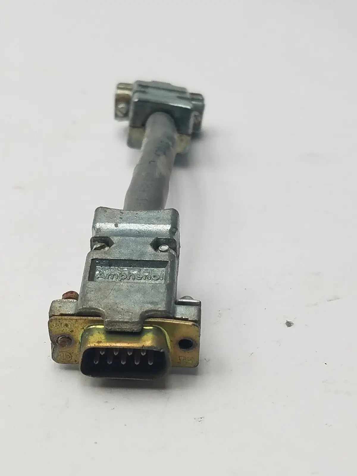 Amphenol 9-pin Male DB9 Connector Null Modem Cable Serial Communication Cable, second-hand product photo 1