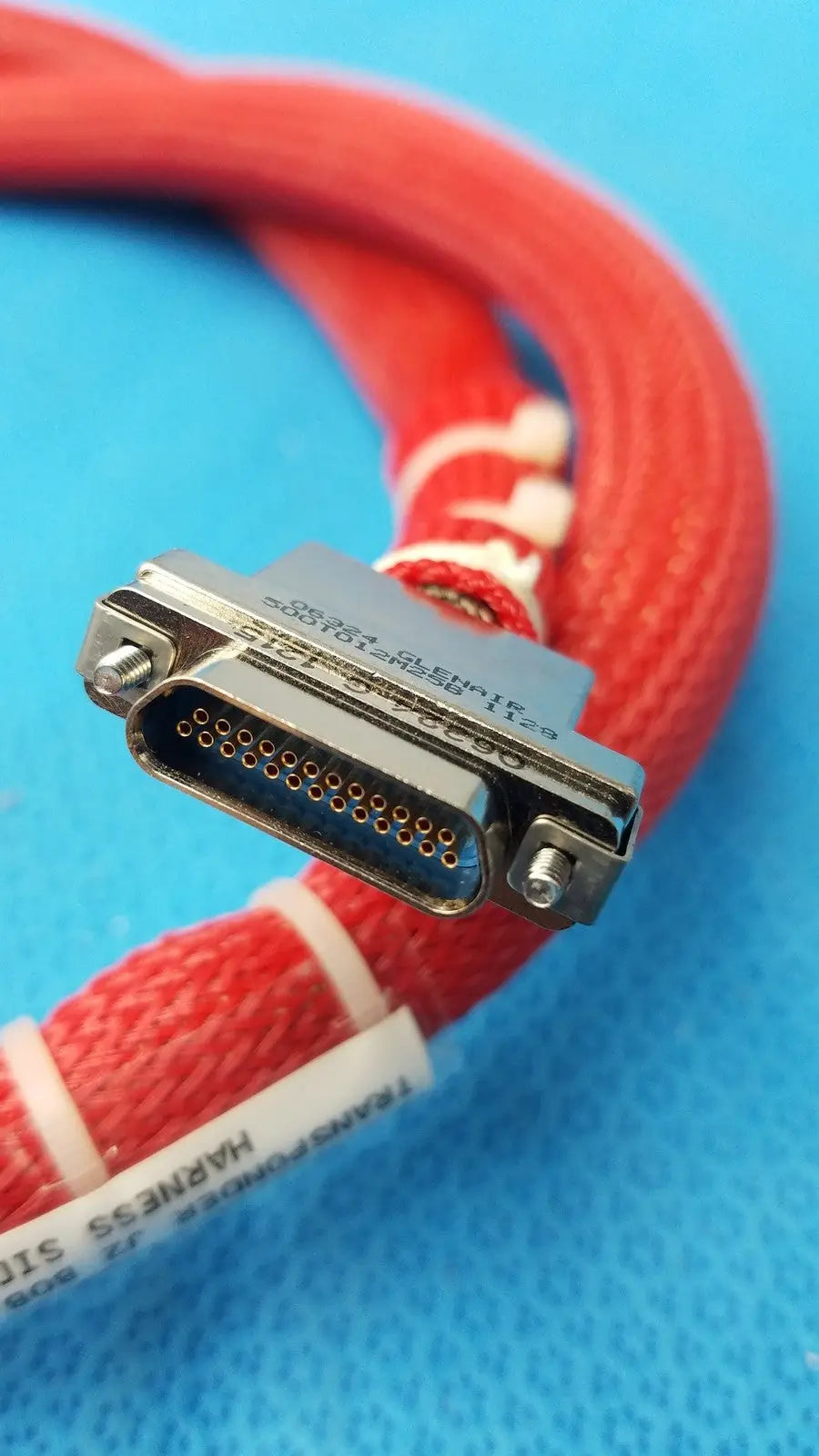 Amphenol Transponder J2 BOB Adapter Harness Side, 06324 Glenair 500T012M25B 1128 Adapter Harness, second-hand product photo 4