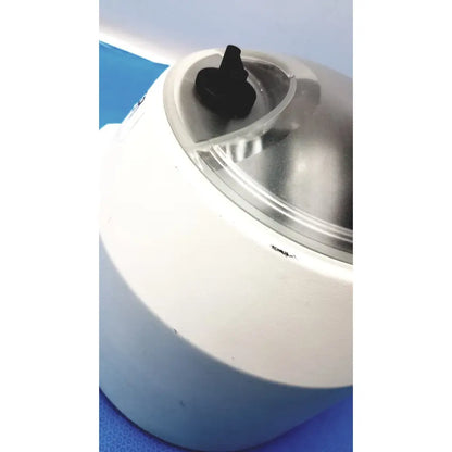 Ample scientific champion white plastic centrifuge with clear lid and black rotor model e33-12 3300 rpm timer