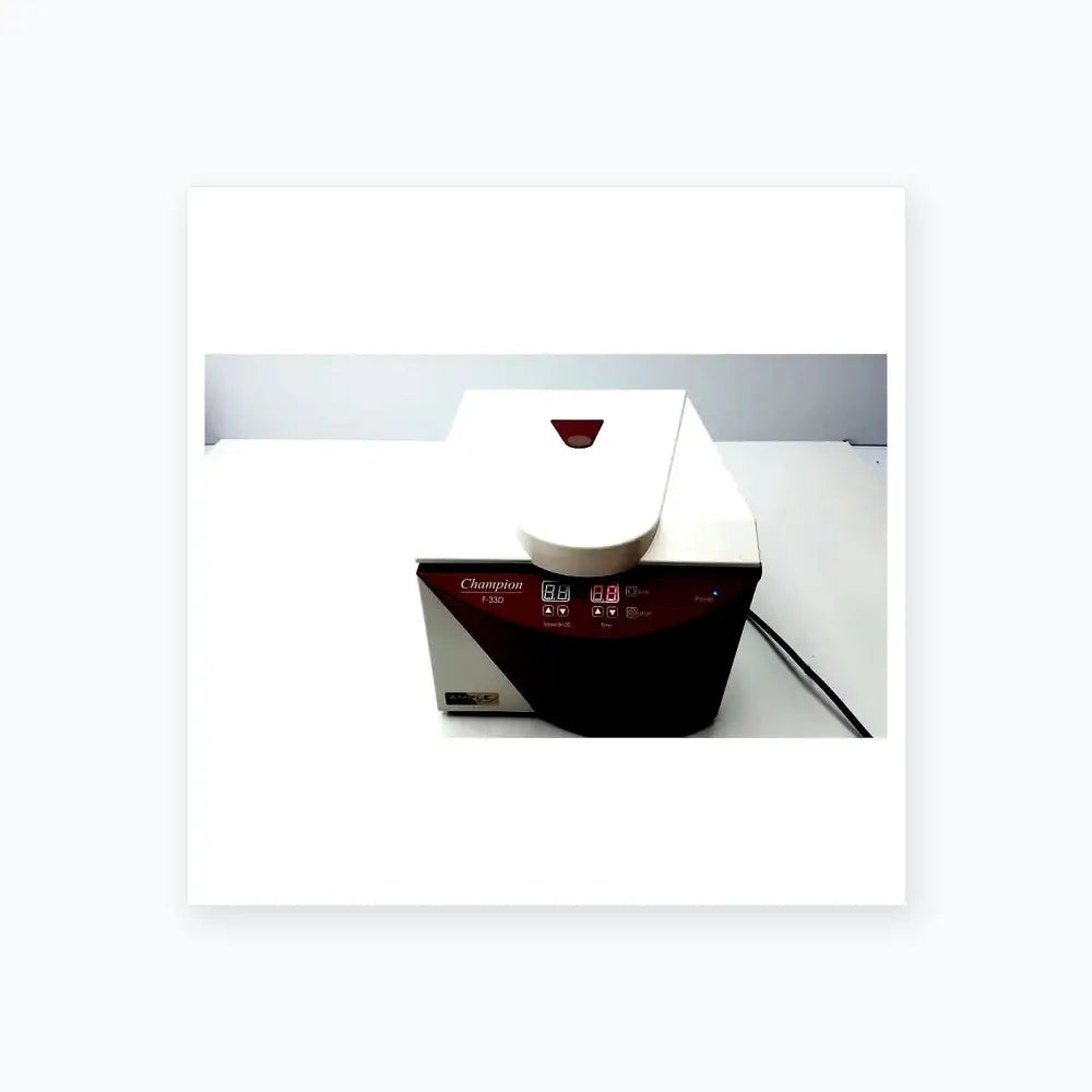 Reuse Medical Ample Scientific Champion F-33D Digital Laboratory Centriifuge Centrifuges, as-is (for parts) product photo 1