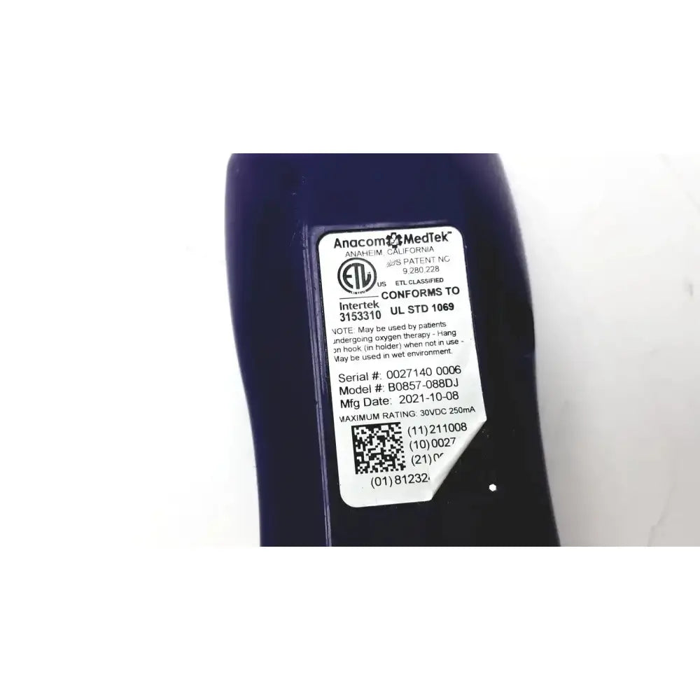Anacom MedTek B0857-088DJ Nurse Call Unit Nurse Call Unit, as-is (for parts) product photo 15