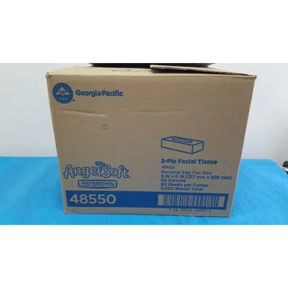 Angel Soft Professional Facial Tissue White 2-Ply - 40550 Facial Tissue, second-hand product photo 1