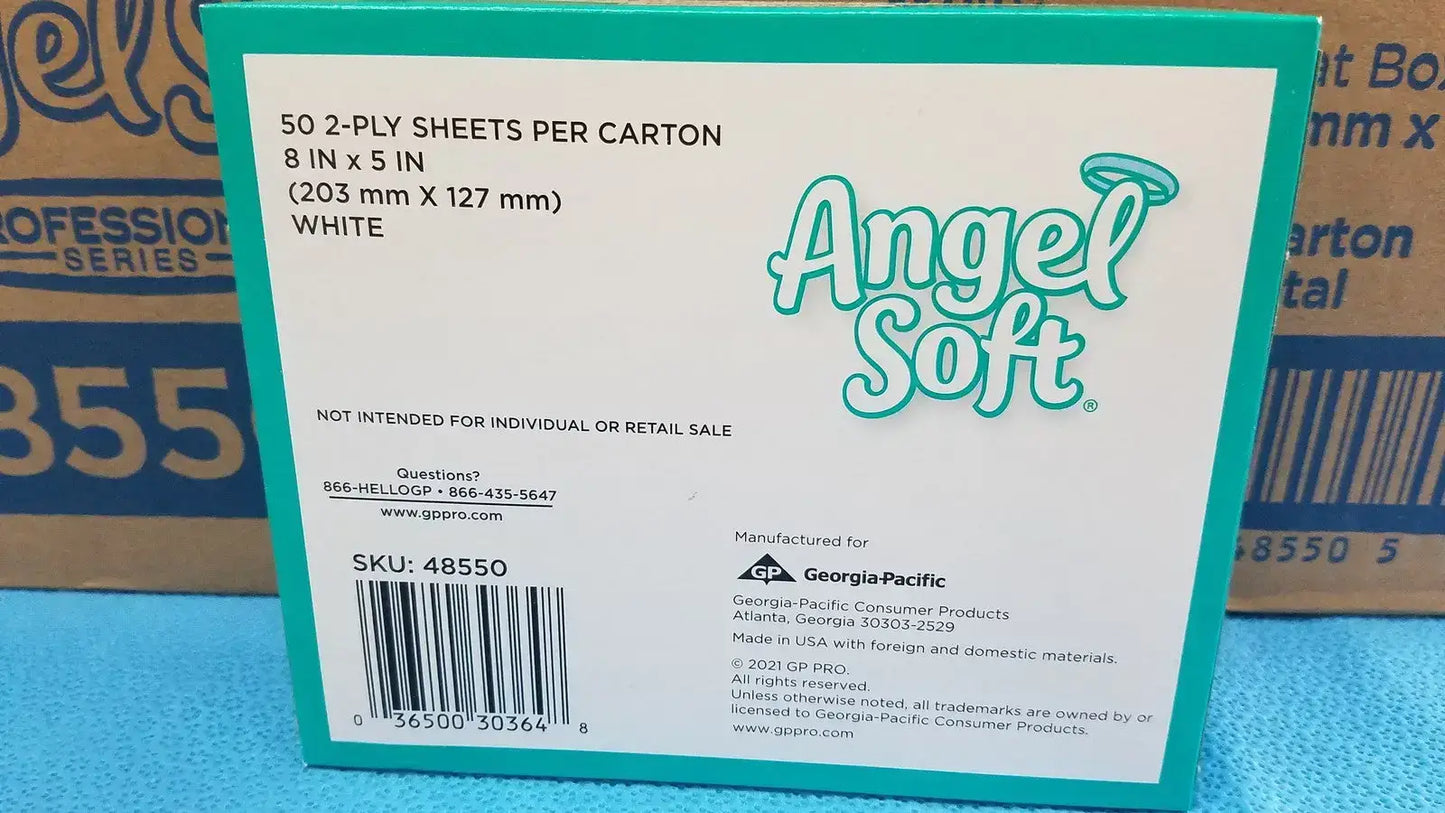Angel Soft Professional Facial Tissue White 2-Ply - 40550 Facial Tissue, new product photo 6