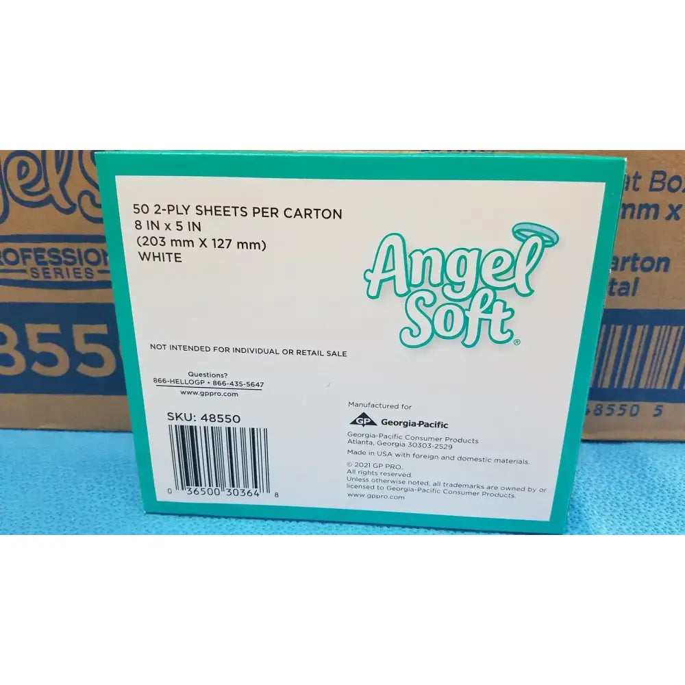 Angel Soft Professional Facial Tissue White 2-Ply - 40550 Facial Tissue, second-hand product photo 6