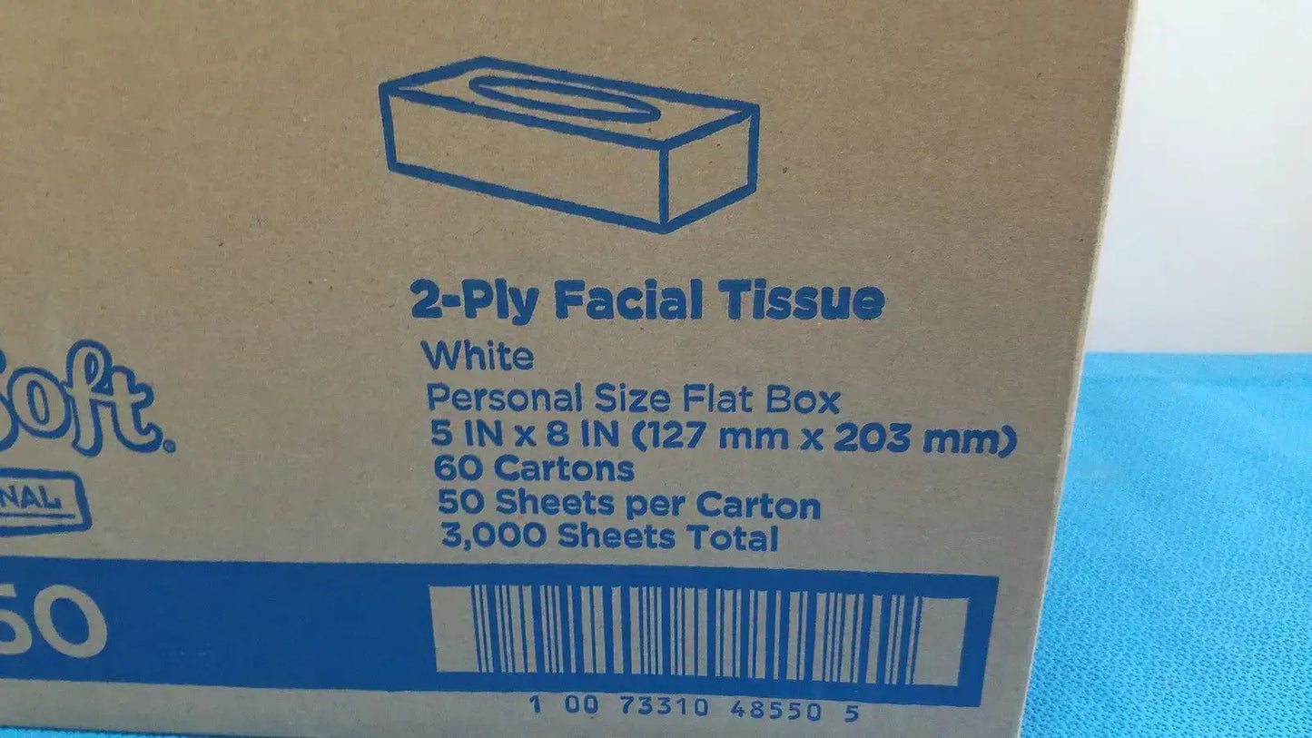 Angel Soft Professional Facial Tissue White 2-Ply - 40550 Facial Tissue, new product photo 3