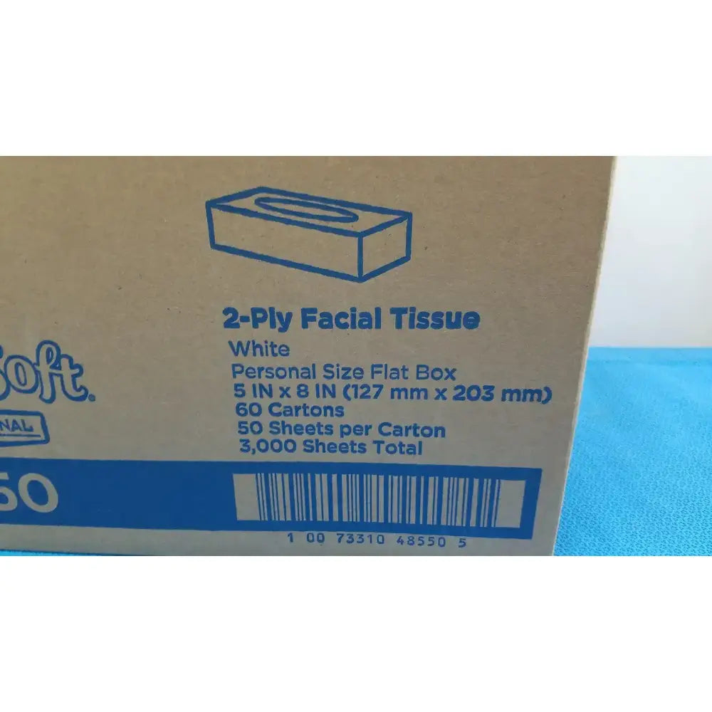Angel Soft Professional Facial Tissue White 2-Ply - 40550 Facial Tissue, second-hand product photo 3