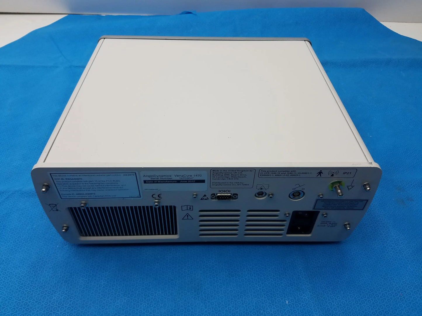 AngioDynamics Venacure 1470 Surgical Laser Surgical/Endovenous Laser System, second-hand product photo 13