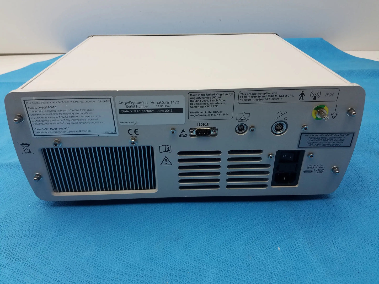 AngioDynamics Venacure 1470 Surgical Laser Surgical/Endovenous Laser System, second-hand product photo 12