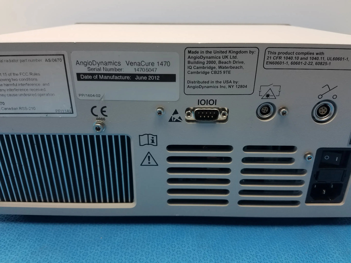 AngioDynamics Venacure 1470 Surgical Laser Surgical/Endovenous Laser System, second-hand product photo 15
