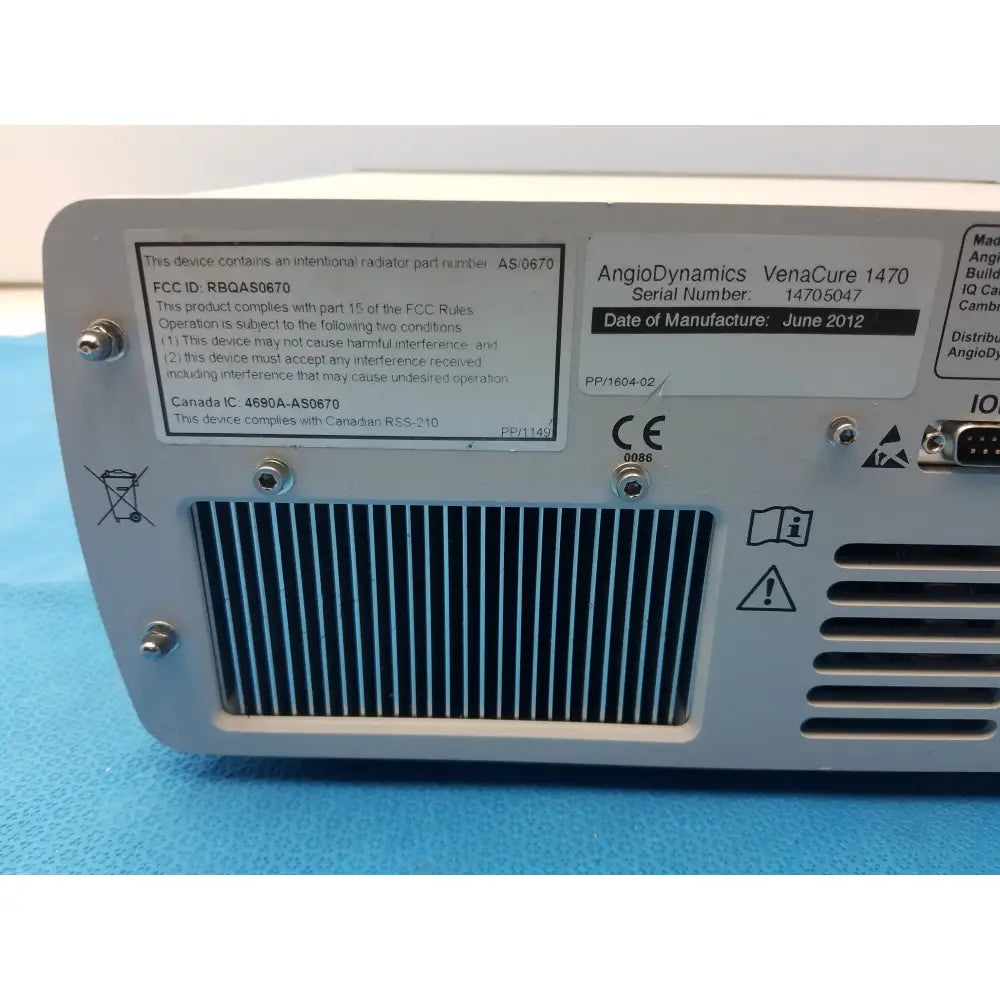 AngioDynamics Venacure 1470 Surgical Laser Surgical/Endovenous Laser System, second-hand product photo 14