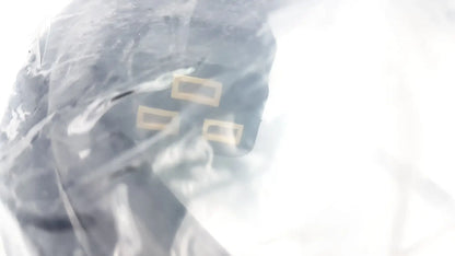 Black tactical helmet with three gold-colored attachments shown alongside schneider electric ap8753 power cord locking c19 to l6-20p 3.0m